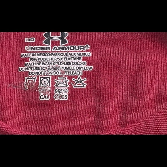 🌼3/$12🌼BUNDLE DEAL! Under Armour Red Long Sleeve Top - Picture 10 of 10